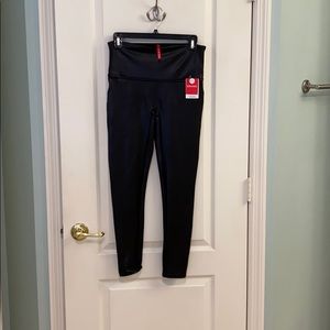 Spanx Faux Leather Pants. Petite L.